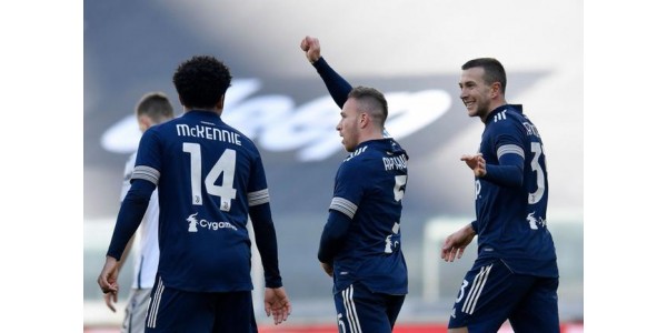 Juventus kom ind i top fire for første gang i sæsonen